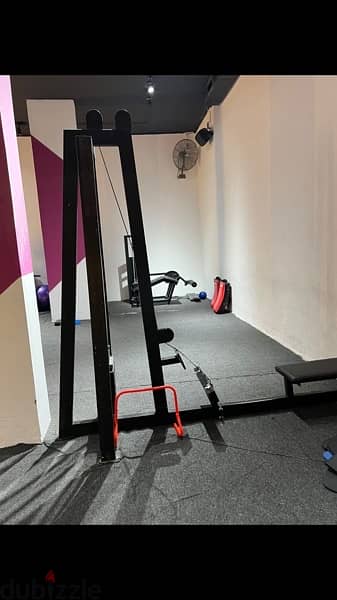 low pulley like new we have also all sports equipment 1