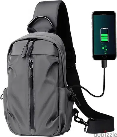 Anti Theft Sling Bag, Crossbody Pack - Cut Resistant