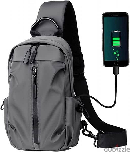 Anti Theft Sling Bag, Crossbody Pack - Cut Resistant 0