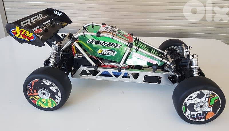 exchange on rc car, rc car ,XTM rail cage buggy,Brushless 4s,EXcellent 1