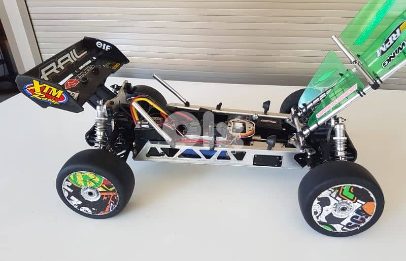 exchange on rc car, rc car ,XTM rail cage buggy,Brushless 4s,EXcellent 5