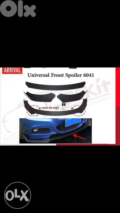 universal front spoiler