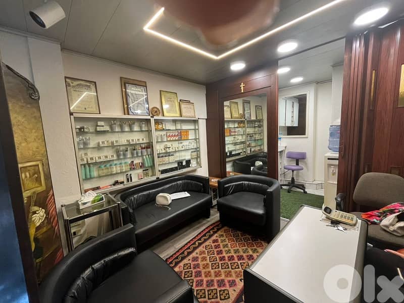 30 Sqm | Furnished Office For Rent In Achrafiyeh , Sassine 0
