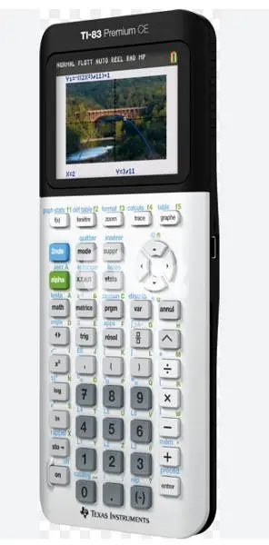 Calculator Texas instruments TI-83 Premium CE