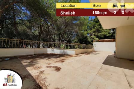 Sheileh 150m2 + 100m2 terrace | New Apartment | Open View | TO