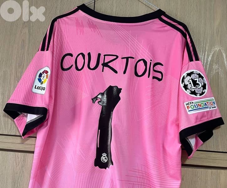 real madrid goalkeeper courtois yamamoto limited edition adidas kit 0