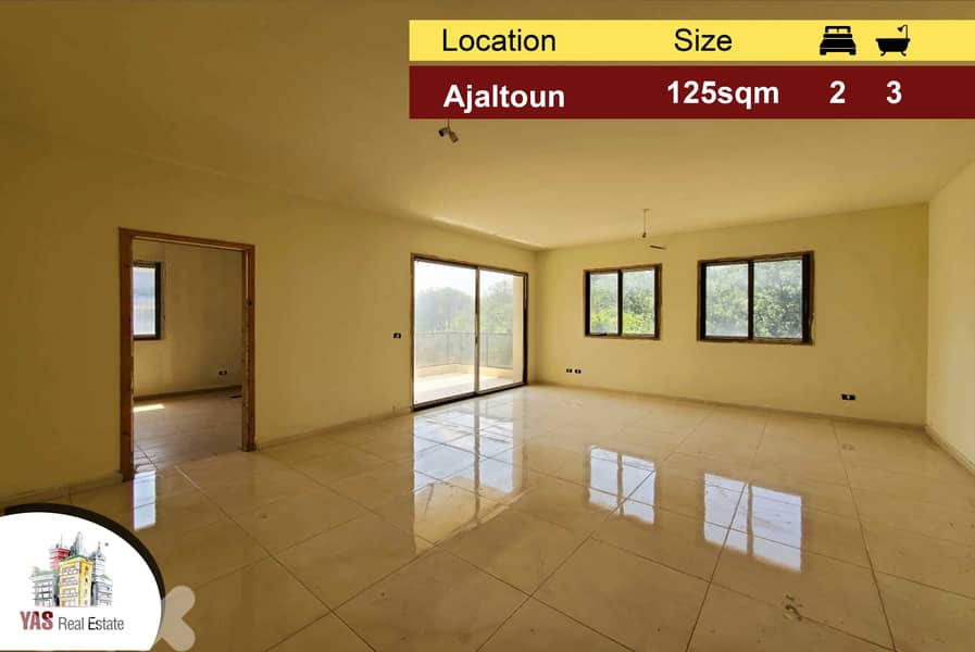 Ajaltoun 125m2 | Catchy | Luxury | Open View | New Building | 0