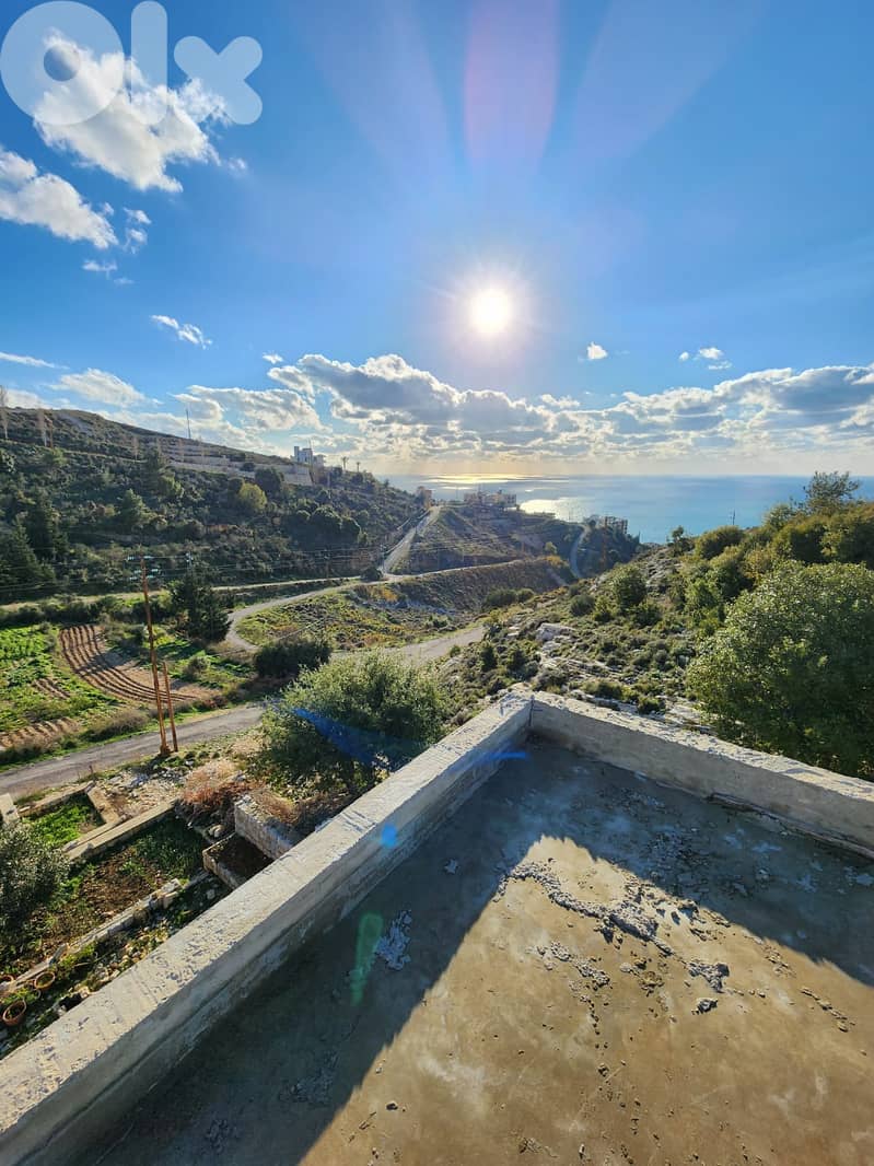 L12960-1000 SQM Building For Sale In Halat With A Beautiful View 1