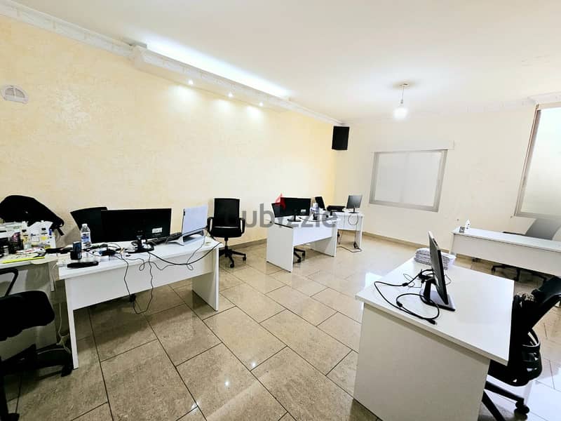 AH-HKL-083 Office in Badaro for rent , 400m, $ 3000 cash monthly 0