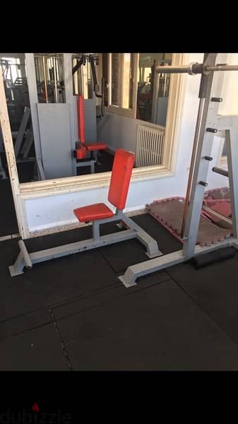 triceps and sholders bench like new 1