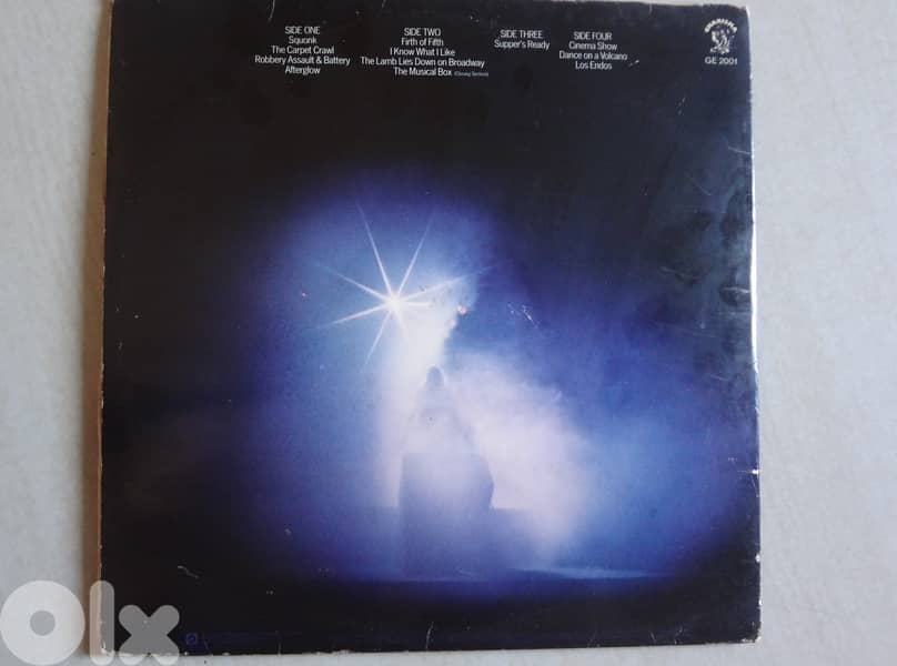 Genesis seconds out double LP gatefold 2