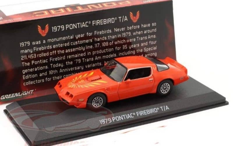 Pontiac Firebird '79 diecast car model 1;43 0