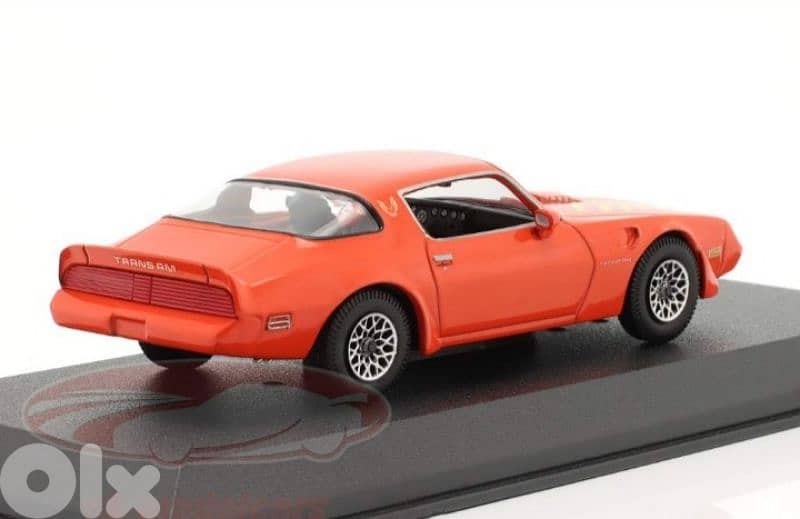 Pontiac Firebird '79 diecast car model 1;43 3