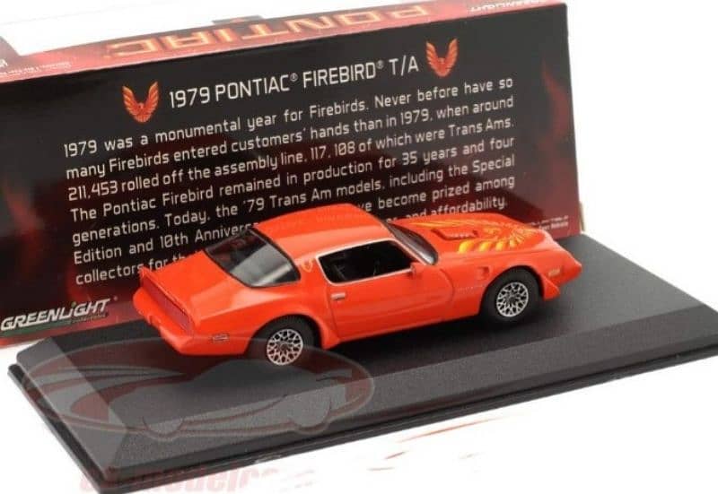 Pontiac Firebird '79 diecast car model 1;43 4