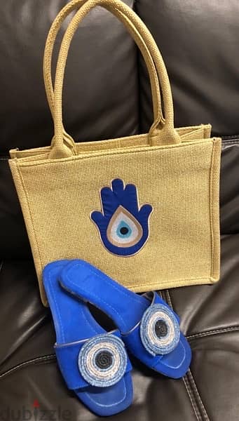 set for 10$ (black shoes with handbag) 1