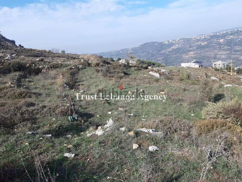 4058 Sqm | Land For Sale In Ras El Haref | Mountain View 1