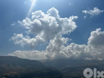 4110 m2 land + mountain view for sale in Laqlouq أرض للبيع في اللقلوق