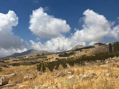 4110 m2 land + mountain view for sale in Laqlouq أرض للبيع في اللقلوق