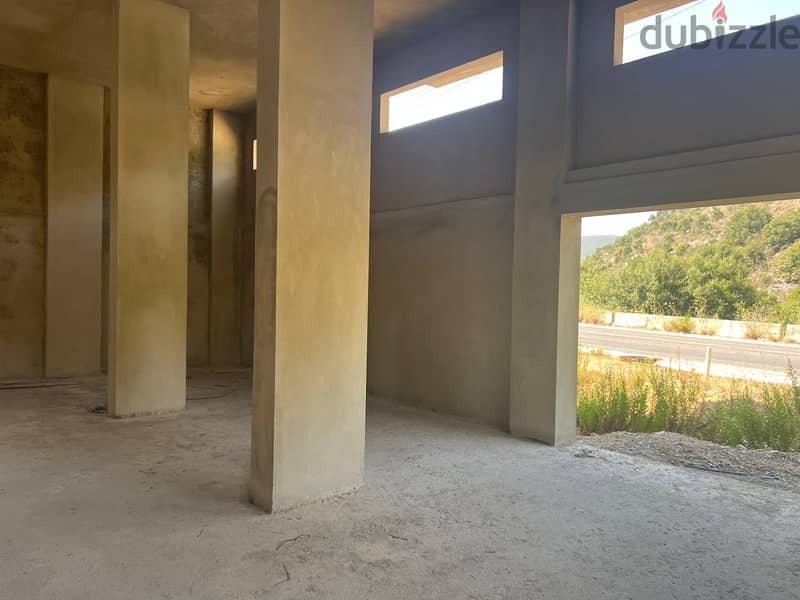 L13036-Land with a Building for Sale on Batroun - Tannourine Highway 2