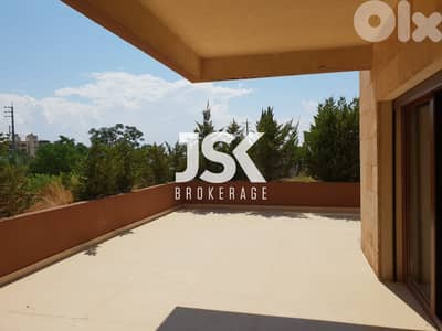 L13039-Apartment With Large Terrace for Rent in Jbeil