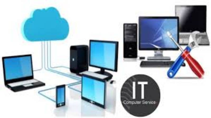 It Computer and maintenance desktop and laptops 0