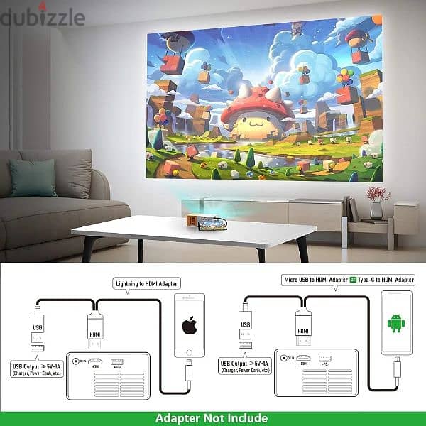 Home Theater LED Projector 1