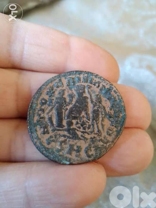 Ancient Roman Phoencian Coin Emperor Severus Alexandar year 222 AD 1