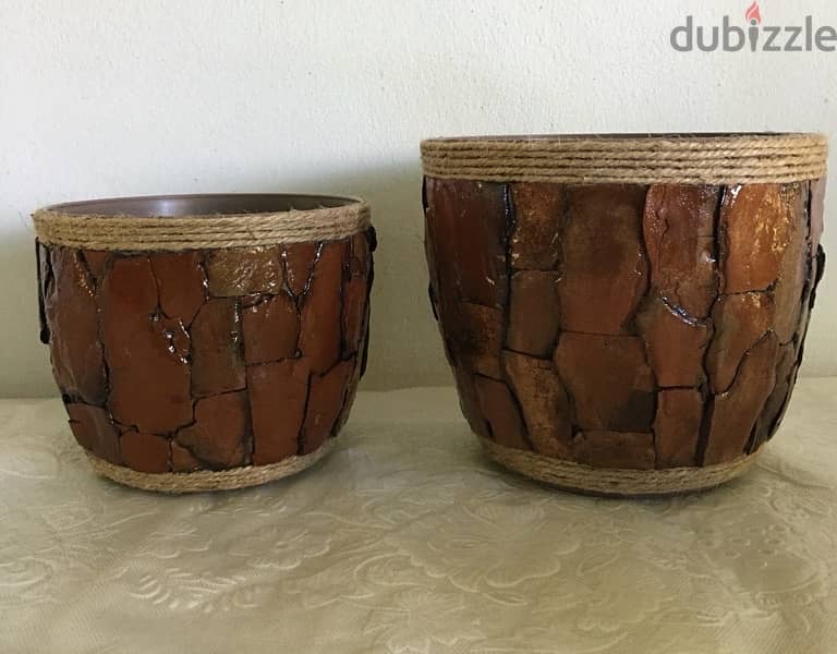 pot plant holder handmade 0