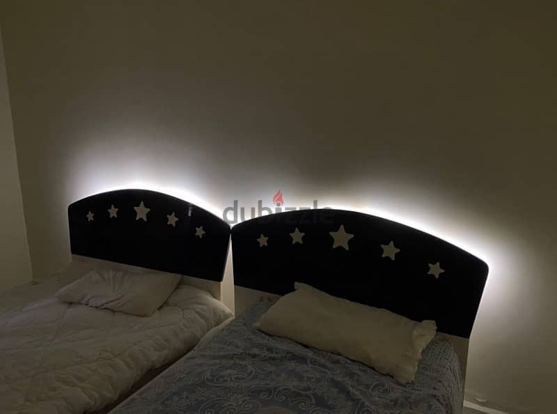 two beds used like new 1