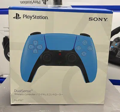 Dual sense ps5 starlight blue sony playstation