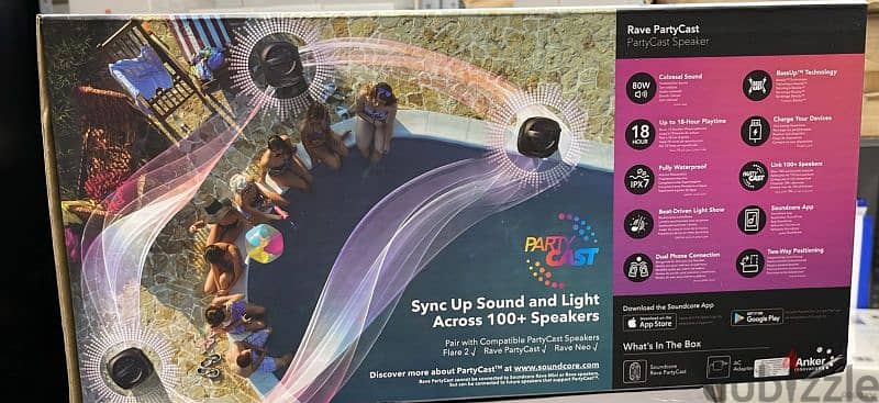 Anker Rave PartyCast Speaker 80w original 1