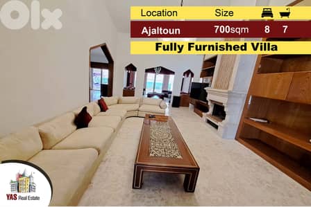 Ajaltoun 700m2 + 500m2 Garden / Terrace | Villa | Ultra Prime Location