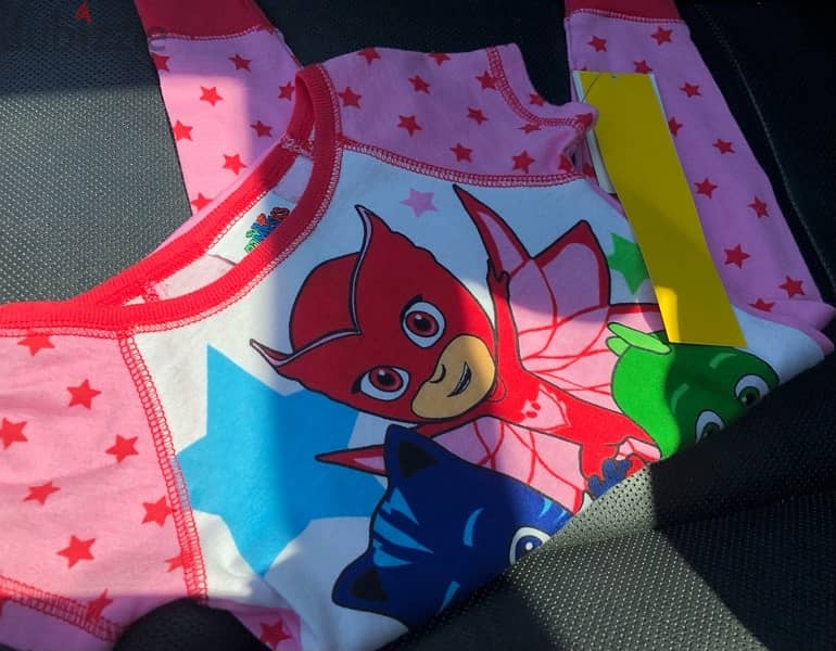 kids clothing , pyjamas pj masks, figures or characters 2