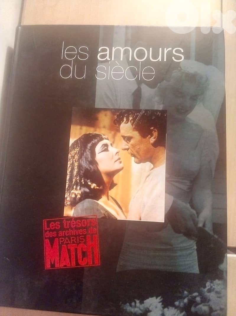 Les amours du siecle - les tresors des archives de paris match - livre 0
