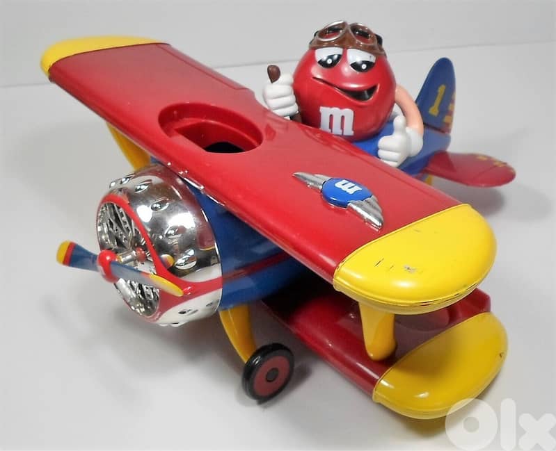 collectible m&m airplane dispenser 0