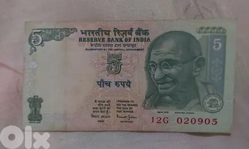 India Memorial banknote for Peace maker Mahatma Ghandi