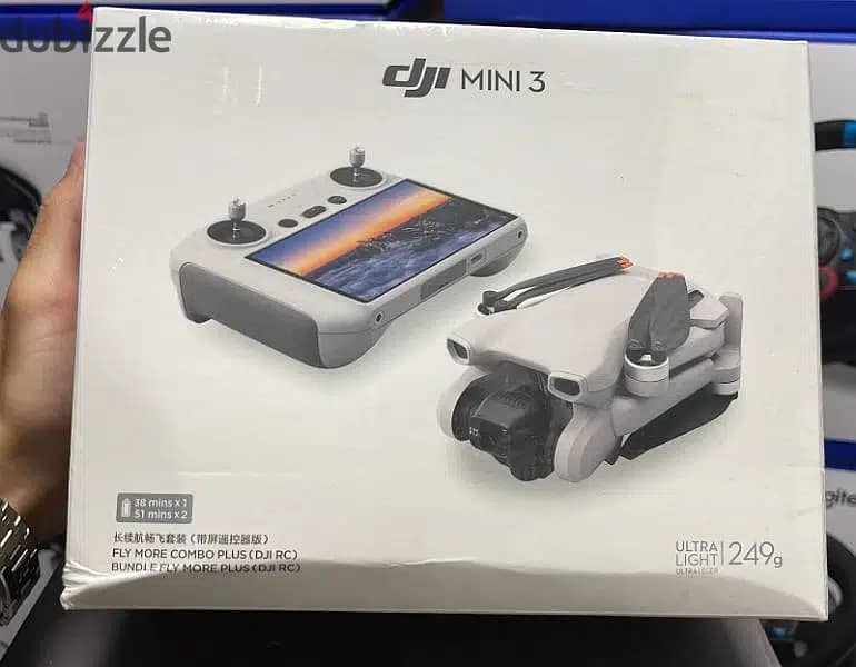 Amazing offer the best Dji mini 3 fly more combo plus (DJI RC) 0