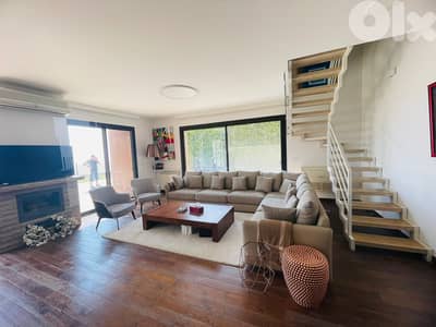 Chalet for sale in Faqra/ Garden/ Furnished