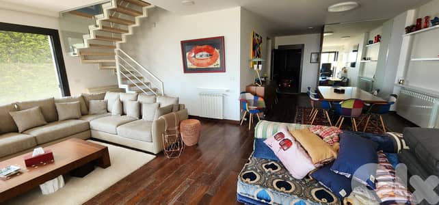 Chalet for sale in Faqra/ Garden/ Furnished