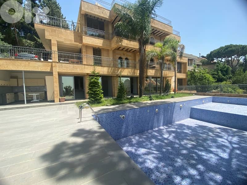 luxurious villa for rent cornet chehwan maten 0