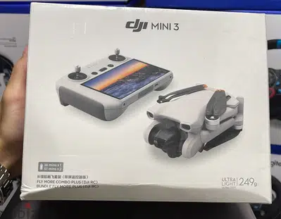 Dji mini 3 fly more combo plus (DJI RC) new