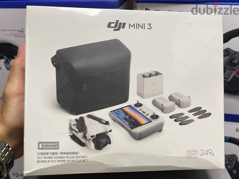 Dji mini 3 fly more combo plus (DJI RC) new 1