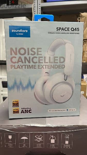 Anker soundcore space Q45 white last new 0