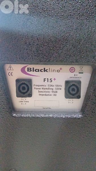 martin audio f15,passive,500w,new not used 2