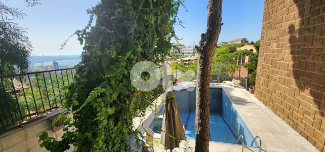 Villa for sale in Rabieh/ View/ Pool