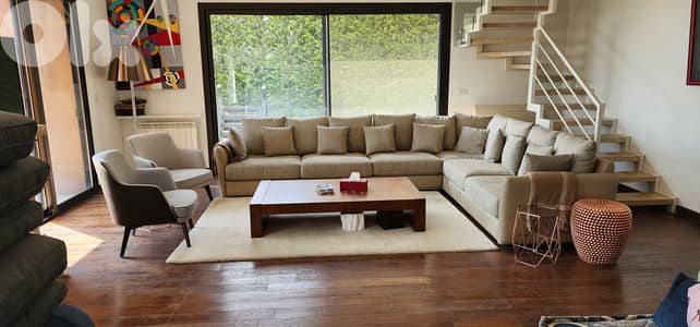 Chalet for sale in Faqra/ Garden/ Furnished