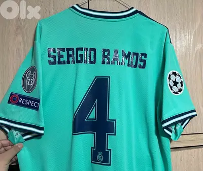 sergio ramos 4 real madrid 2020 THIRD climalite edition adidas jersey