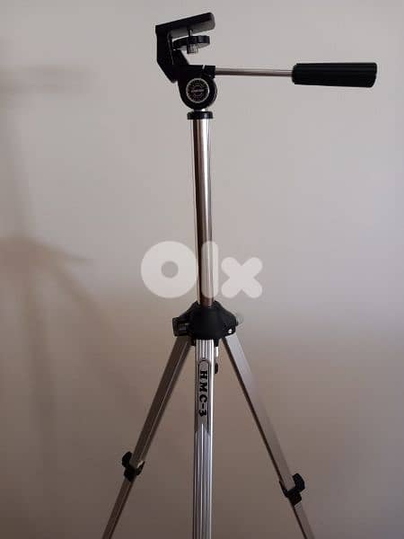 Camera Tripod  Adjustable- Japanese - in Aluminum 3