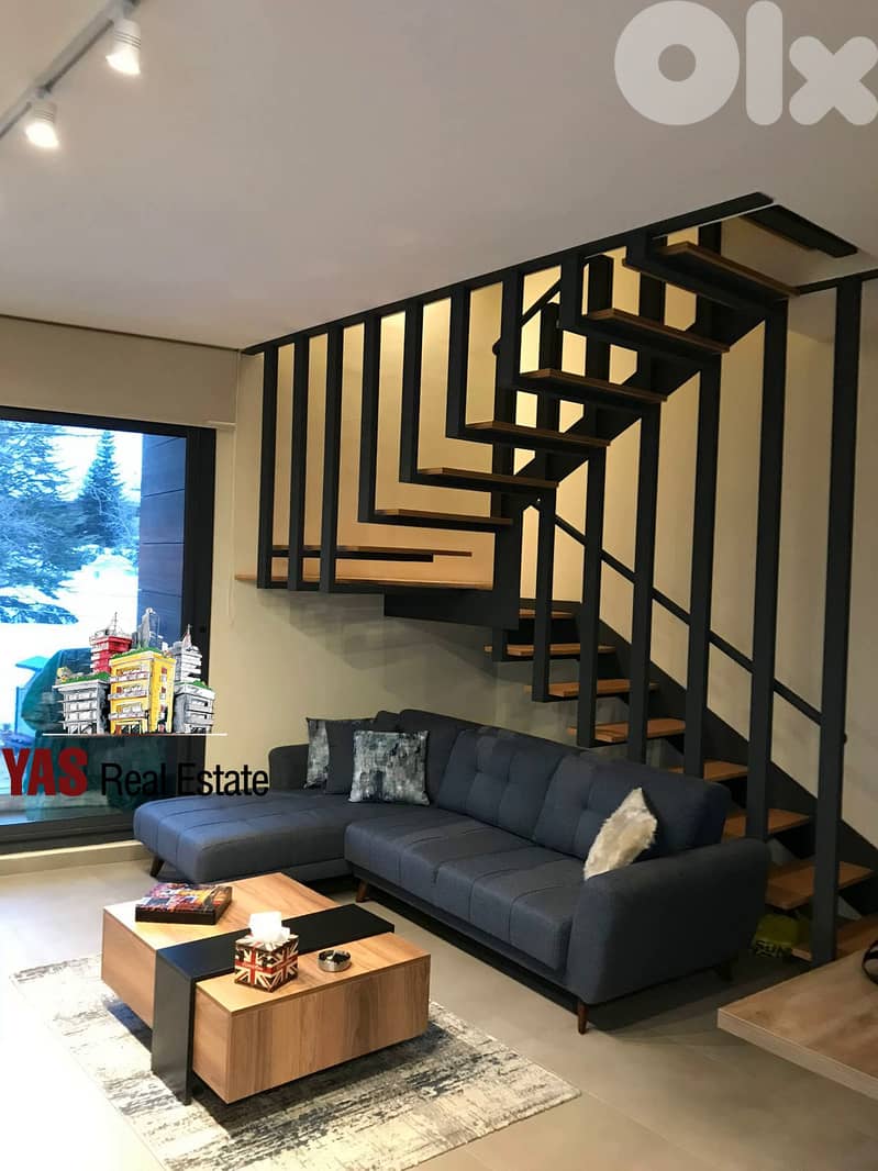Kfardebian / Mzar 126m2 | Chalet | Duplex | View | Furnished | DA/PA | 7
