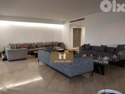 Apartment for Sale in Rabieh 250sqm with seaview شقة للبيع في الرابية